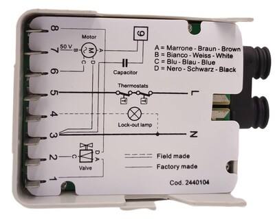 Foto 3 | Foto 3 | Caja De Control Dcynxc 530se Compatible Con Quemador De Aceite Riello 40g - Venta Internacional.