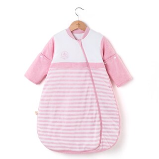 Foto 1 | Foto 1 | Saco De Dormir Ouyun Baby De Algodón Orgánico Rosa 20-42 De Altura - Venta Internacional.