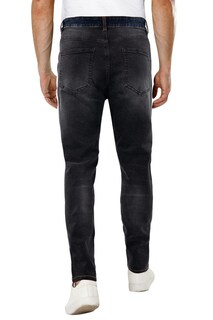 Foto 3 | Foto 3 | Vaqueros Heyfanee Slim Fit Indigo Blue Stretch Para Hombre Talla 30 - Venta Internacional.