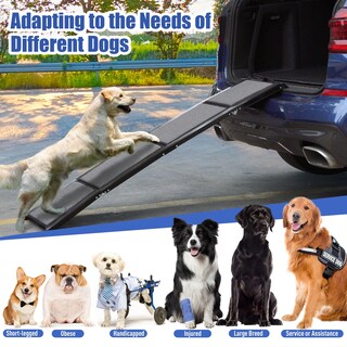 Foto 7 | Foto 7 | Rampa Para Perros Bacoeng 160 Cm De Largo Y 43 Cm De Ancho Plegable Para Coche - Venta Internacional.