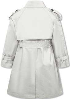 Foto 6 | Foto 6 | Gabardina Betusline Para Mujer Doble Botonadura Resistente Al Viento Color Blanco - Venta Internacional.