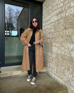 Foto 5 | Foto 5 | Gabardina Tankaneo Abrigo Largo A Prueba De Viento Para Mujer - Venta Internacional.