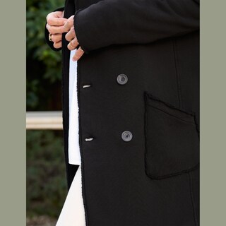 Foto 4 | Foto 4 | Gabardina Ainangua Tipperary Para Mujer Negra Talla S - Venta Internacional.