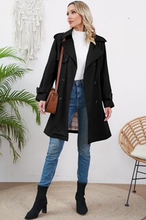 Foto 4 | Foto 4 | Gabardina Betusline Con Doble Botonadura Para Mujer - Venta Internacional.