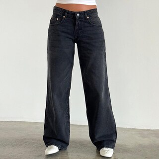 Foto 2 | Foto 2 | Vaqueros Kodaruber Y2k Para Mujer Talle Bajo Holgados Rectos Pernera Ancha - Venta Internacional.