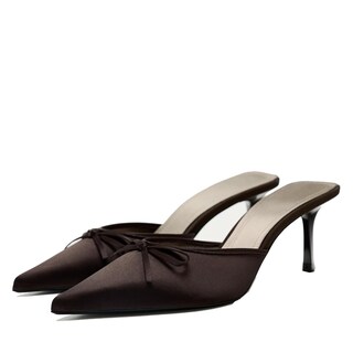 Foto 1 | Foto 1 | Zapatos Ufedo Con Tacón De Gatito Y Lazo Para Mujer Color Marrón Talla 42 - Venta Internacional.