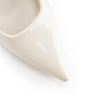 Foto 4 | Foto 4 | Zapatos De Tacón Heelchic Kitten Para Mujer Color Blanco Talla 5 - Venta Internacional.