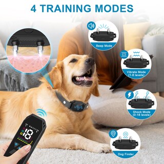 Foto 2 | Foto 2 | Collar De Adiestramiento Para Perros Megwr Shock Con Mando A Distancia Paquete De 2 2500 Pies - Venta Internacional.