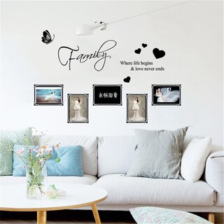 Foto 3 | Foto 3 | Adhesivo De Pared De Pvc Para Marco De Fotos Con Citas Amarillo 80 Cm X 50 Cm - Venta Internacional.