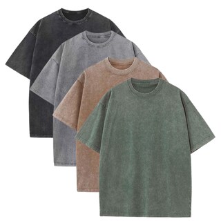 Foto 1 | Foto 1 | Camiseta Sumleno Sumleno Sumleno Extragrande Vintage Holgada De Algodón Para Hombre - Venta Internacional.