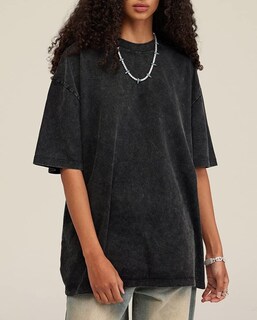 Foto 4 | Foto 4 | Camiseta Sumleno Sumleno Sumleno Sobredimensionada Unisex De Algodón Vintage Paquete De 4 - Venta Internacional.