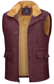 Foto 1 | Foto 1 | Chaleco Dokasin Para Hombre Con Forro Polar A Prueba De Viento Cuello Alto - Venta Internacional.