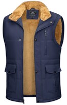 Chaleco Dokasin Para Hombre Forro Polar Sherpa Acolchado Aislante De Invierno - Venta Internacional.