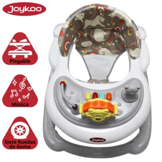 Foto 2 | Foto 2 | Andadera Para Bebé Juguetes León Musical Altura Ajustable Ruedas De Goma Apta Desde 6 Meses Y Hasta 12 Kg - Gris