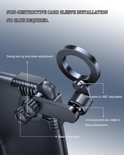 Foto 3 | Foto 3 | Soporte De Teléfono Iyofine Para Tesla Model Y 2024 Con Magsafe - Venta Internacional.