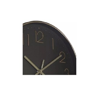 Foto 6 | Foto 6 | Reloj Mural Decorativo De Pared De 30 Cm De Diámetro Color Negro Silencioso - Venta Internacional.