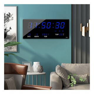 Foto 4 | Foto 4 | Reloj De Pared Led Con Calendario Perpetuo Digital Para Sala De Estar - Venta Internacional.