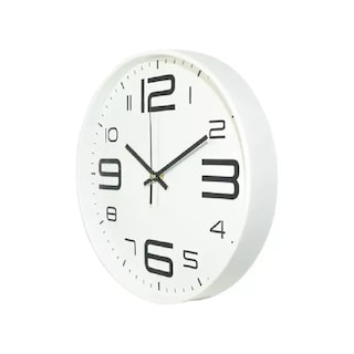 Foto 4 | Foto 4 | Reloj De Pared Decorativo Redondo De 30 Cm Color Blanco - Venta Internacional.