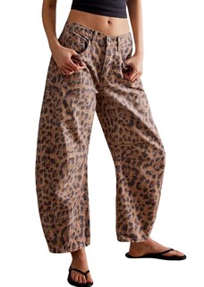 Foto 1 | Foto 1 | Jeans Loveimgs Para Mujer Cintura Media Corte Ancho Estilo Vintage - Venta Internacional.