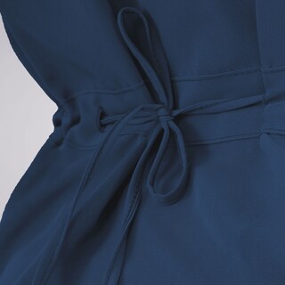 Foto 8 | Foto 8 | Conjunto Quirúrgico Antifluidos Azul Real Para Mujer Corte Recto