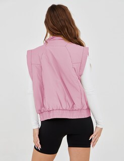 Foto 3 | Foto 3 | Chaleco Acolchado Liviefent Ligero Corto Para Mujer Color Rosa Talla Xs - Venta Internacional.