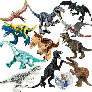 Foto 2 | Foto 2 | Bloques De Construcción De Jurassic Park World 2 Con Figuras De Dinosaurios - Venta Internacional.