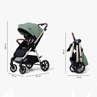 Foto 5 | Foto 5 | Carriola Compacta Unyotons K6 Verde Plegable