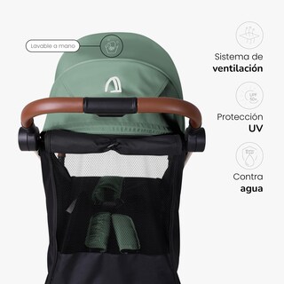 Foto 6 | Foto 6 | Carriola Compacta Unyotons K6 Verde Plegable