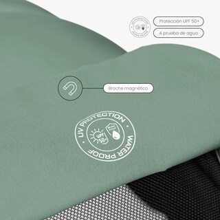 Foto 7 | Foto 7 | Carriola Compacta Unyotons K6 Verde Plegable