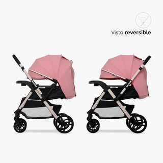 Foto 4 | Foto 4 | Carriola Con Portabebe Unyotons K8 Rosa Reversible