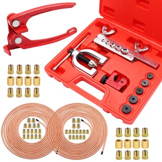 Foto 1 | Foto 1 | Kit De Tubos De Freno Eoppen De 25 Pies 3/16 + 1/4 Con Revestimiento De Cobre Con Herramientas - Venta Internacional.