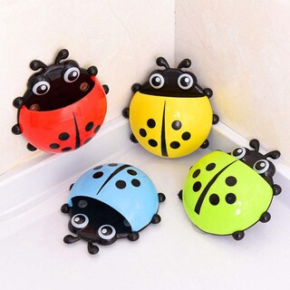 Foto 1 | Foto 1 | Soporte Para Cepillos De Dientes Woiwo Cute Creative Seven-star Ladybug X4 - Venta Internacional.