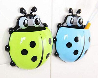 Foto 2 | Foto 2 | Soporte Para Cepillos De Dientes Woiwo Cute Creative Seven-star Ladybug X4 - Venta Internacional.