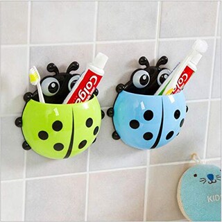 Foto 3 | Foto 3 | Soporte Para Cepillos De Dientes Woiwo Cute Creative Seven-star Ladybug X4 - Venta Internacional.