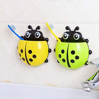 Foto 4 | Foto 4 | Soporte Para Cepillos De Dientes Woiwo Cute Creative Seven-star Ladybug X4 - Venta Internacional.
