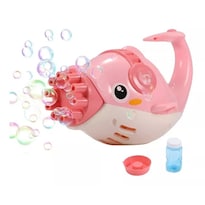 Bubble Gun Spear Bubbles Liquid Bubbles Juguete Rosa - Venta Internacional.