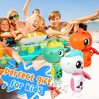 Foto 7 | Foto 7 | Pistola De Agua Dolanus Paquete De 3 Para Niños De 3 A 12 Años Con Dinosaurio Y Unicornio - Venta Internacional.