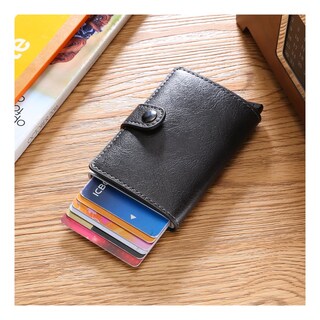 Foto 5 | Foto 5 | Tarjetero Rfid De Cuero Minimalista Para Hombres Y Mujeres - Venta Internacional.