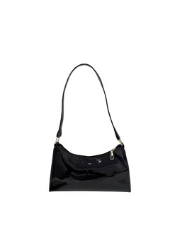 Foto 1 | Foto 1 | Bolso Qwinee De Charol Artificial Para Mujer Color Negro - Venta Internacional.