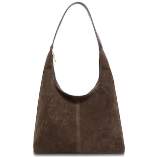 Foto 1 | Foto 1 | Bolso De Gamuza Moulyan Para Mujer Tote Hobo Shoulder Brown - Venta Internacional.