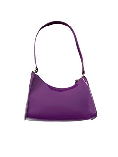 Foto 1 | Foto 1 | Bolso Qwinee De Charol Artificial Morado Para Mujer - Venta Internacional.