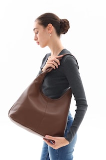 Foto 3 | Foto 3 | Bolso Holgado De Oficina Hobo Bag Fldhav De Gamuza Para Mujer - Venta Internacional.