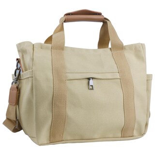 Foto 1 | Foto 1 | Bolso De Lona Viwime Para Mujer Con Bolsillos  Bandolera  Color Caqui - Venta Internacional.