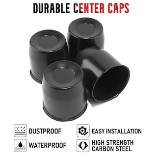 Foto 4 | Foto 4 | Tapones Centrales De Rueda Rtrhinotuning Acero Al Carbono Negro 110 Mm - Venta Internacional.