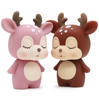 Foto 5 | Foto 5 | Organizador Para Ahorrar Dinero Estilo Piggy Bank Con Dibujos Animados De Ciervos - Venta Internacional.