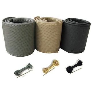 Foto 2 | Foto 2 | Funda De Volante Universal De Piel De Microfibra De 38 Cm - Venta Internacional.