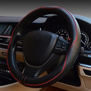 Foto 1 | Foto 1 | Funda Universal De Piel Antideslizante Esewalas Para Volante De Coche - Venta Internacional.