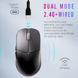 Foto 4 | Foto 4 | Ratón Inalámbrico Para Juegos Lamzu Atlantis Og V2 4k 26000 Dpi - Venta Internacional.