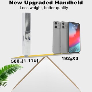 Foto 3 | Foto 3 | Cabezal De Ducha De Alta Presión Con Pulverizador Portátil Drettyer Chrome - Venta Internacional.