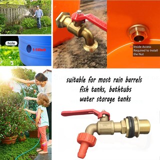 Foto 5 | Foto 5 | Kit De Grifería Rain Barrel Musibo Grifo De Latón Para Barril De Agua - Venta Internacional.